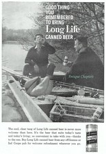 Long Life Canned Beer 1960