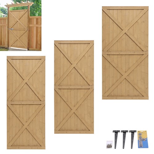 Garden wooden gate pedestrian - garden,