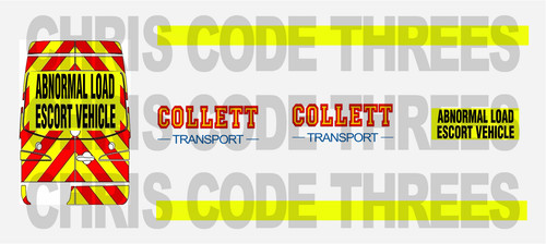 Code adhesive vinyl decals - code,