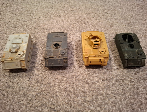 Lot plastic 72 scale - plastic, 1:72