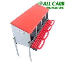 4 Hole Red Chicken Nesting