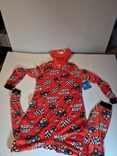 Boys Red Mario Kart Racing