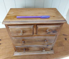 Vintage pine mini chest 4 - pine,
