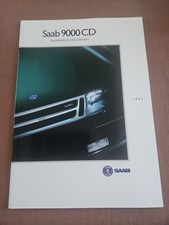 Saab 9000 brochure - cd, 1993