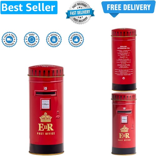 British red post - red, tin