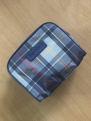 Barbour tartan wash bag - barbour, /