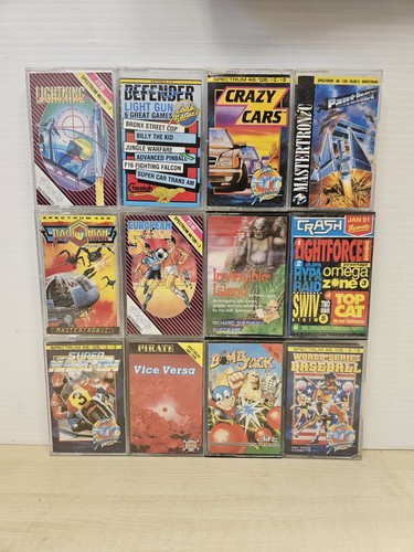 12x vintage spectrum 48k - vintage, zx