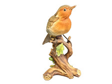 Capodimonte Art Viertasca Limited Edition Bird Figurine Ornament