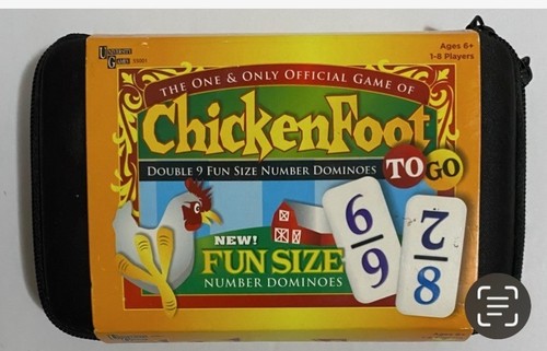 Chicken foot double - double, 9