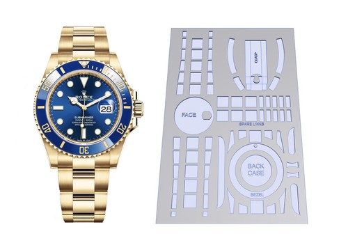 Watch film protection - film, kit