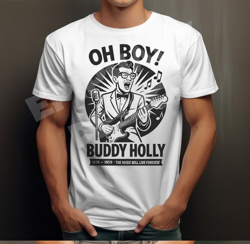 Buddy holly mens ladies - , t