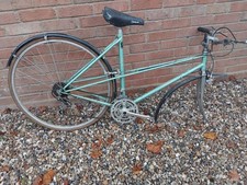 Ladies Raleigh Vintage Classic road bike green 531 Hand built in Nottingham