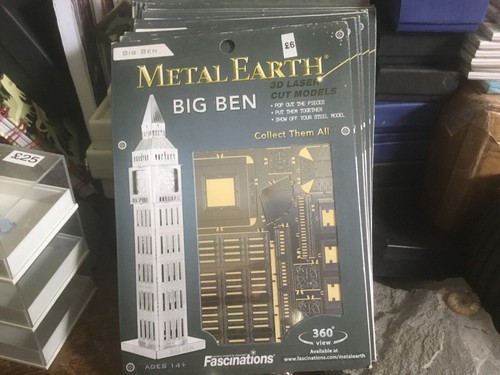 Metal earth laser cut - earth., 3d