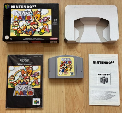 Paper mario nintendo n64 - -,