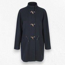 90s vintage black wool blend - 90s,