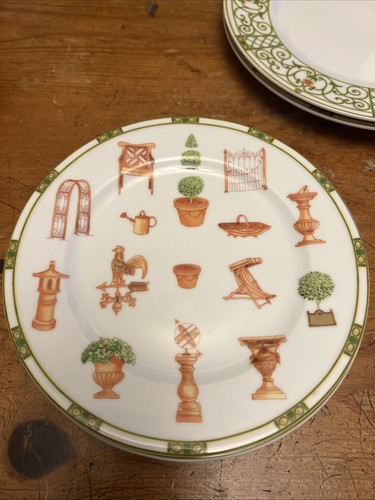 Wedgwood porcelain side plates - side,