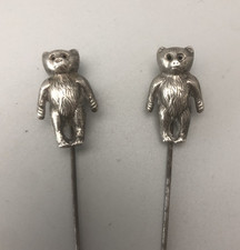 Two edwardian silver - silver, teddy