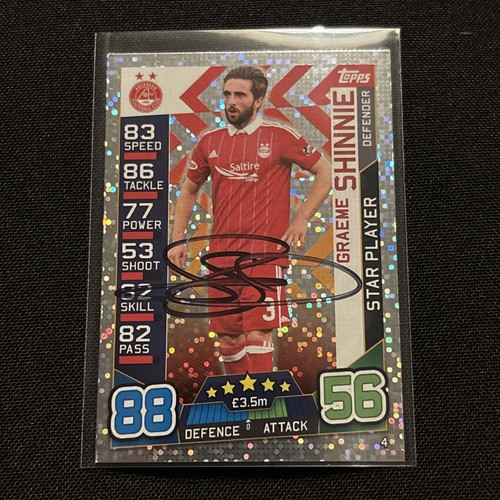 Signed graeme shinnie aberdeen - shinnie,