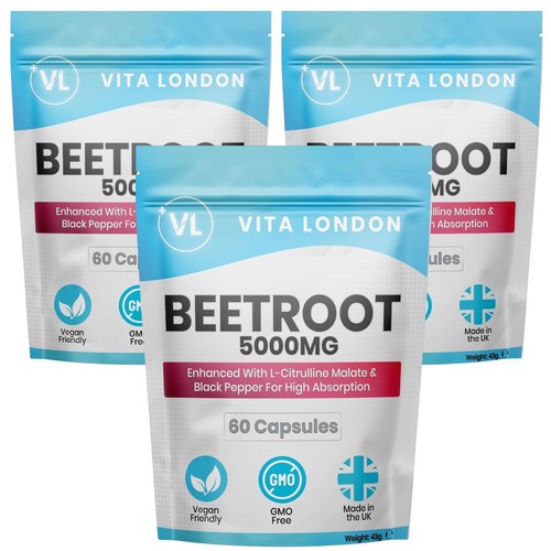 Beetroot capsules 5000mg - beetroot,