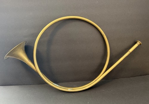 Antique brass french - french, horn
