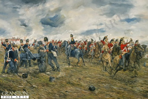 Battle waterloo military - of,