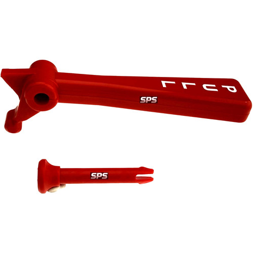 Red tap handle pin - red,