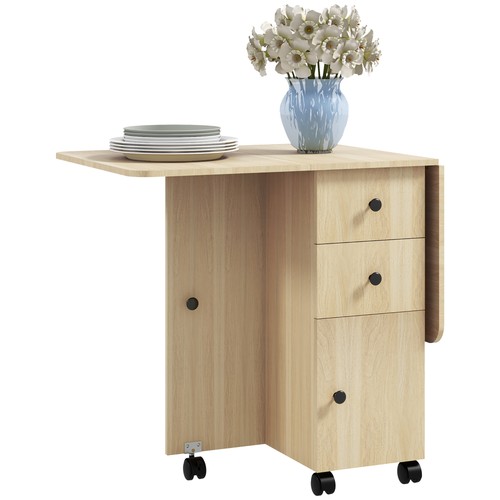 Homcom folding dining table - folding,
