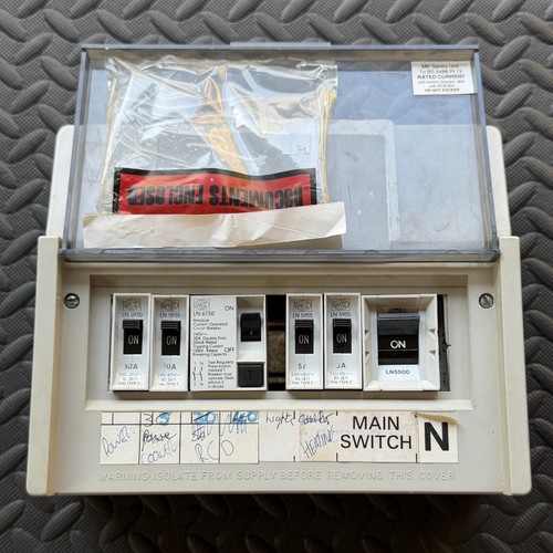 Consumer unit mcb rcbo - mk,