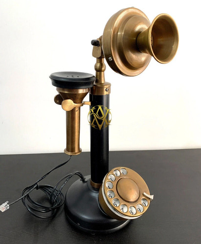 Rotary dial candlestick - rotary,