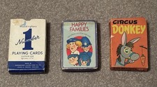 Vintage card game bundle - card,