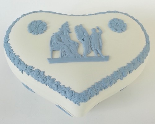 Wedgwood jasper trinket box - trinket,