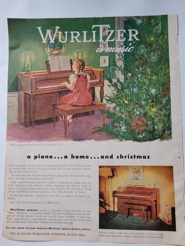 1947 girl plays wurlitzer - 1947,