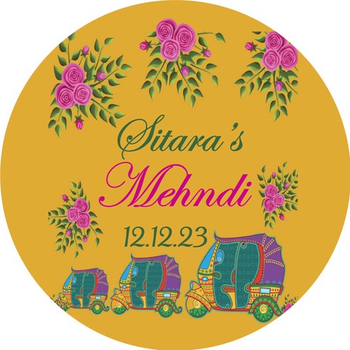 Glossy personalised wedding - 35,