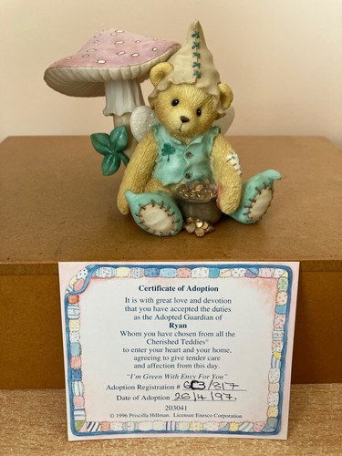 Cherished teddies ryan - teddies, ,