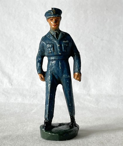 Vintage painted post ww2 - vintage,