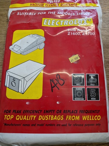 Electrolux vacuum cleaner bags - electrolux,