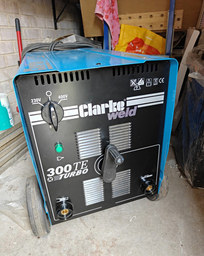 Clarke 300te turbo mig welder - 300te,