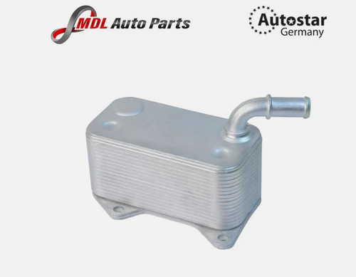 Engine oil cooler for - engine, v