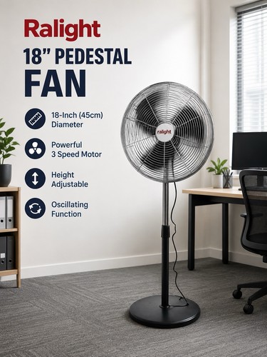 Heavy duty pedestal fan - duty,