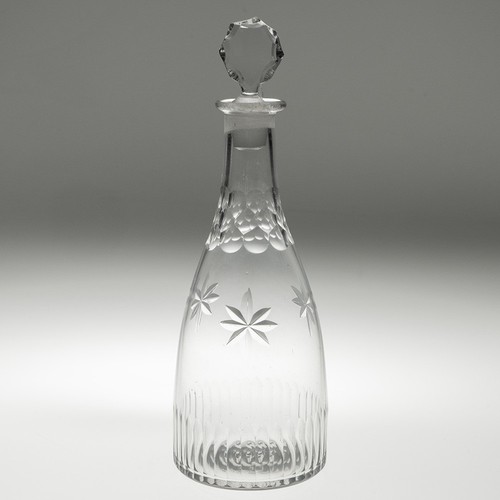Georgian decanter taper with - -,