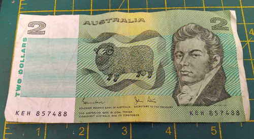 Vintage australian dollar - vintage,