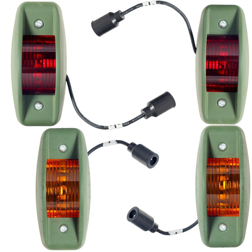 Humvee side marker light - marker,