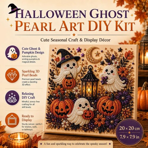 Halloween ghost pearl - ghost,