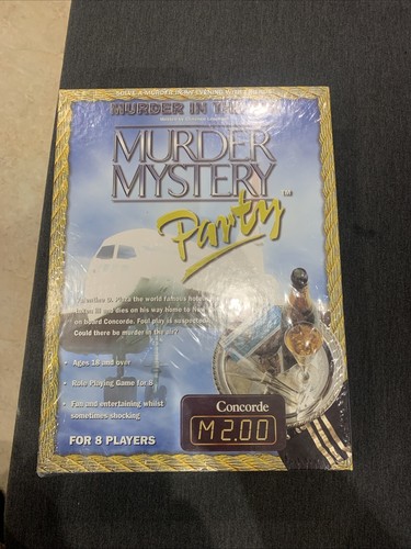 Murder mystery concorde - mystery,