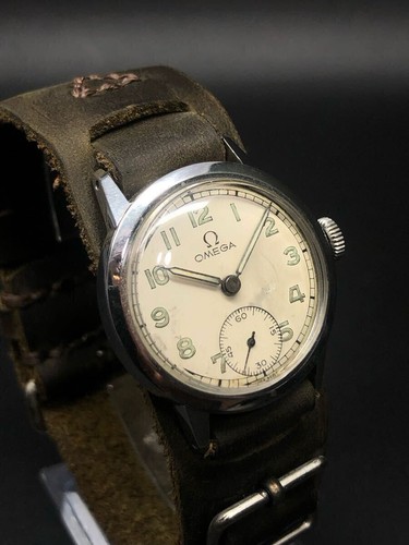 Omega watch with small seconds