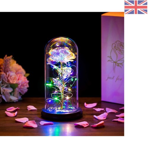 Forever rose glass - rose, dome