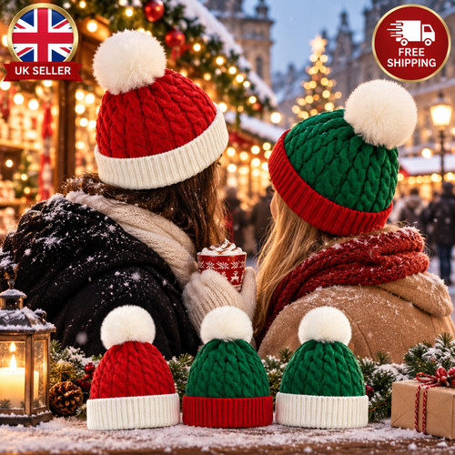 Christmas santa hat knit - santa,