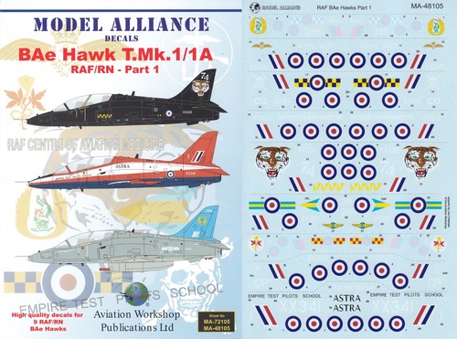 Model alliance decals 72 - model, 1/72
