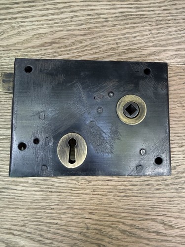 Reclaimed victorian rim lock - victorian,