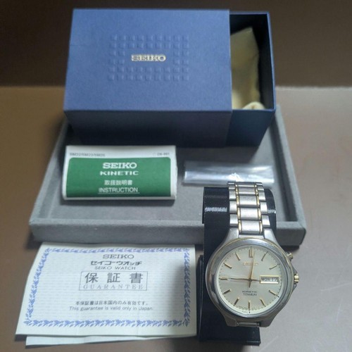 Seiko kinetic titanium men - seiko,